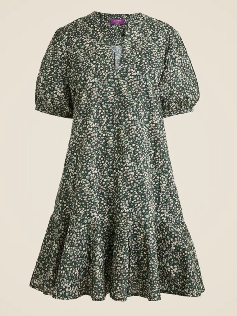 J. Crew Liberty of London Delilah Dress Marguerite Ditsy Daisy Floral Pockets M - Picture 3 of 12